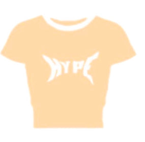 Hype nude shirt 2.O