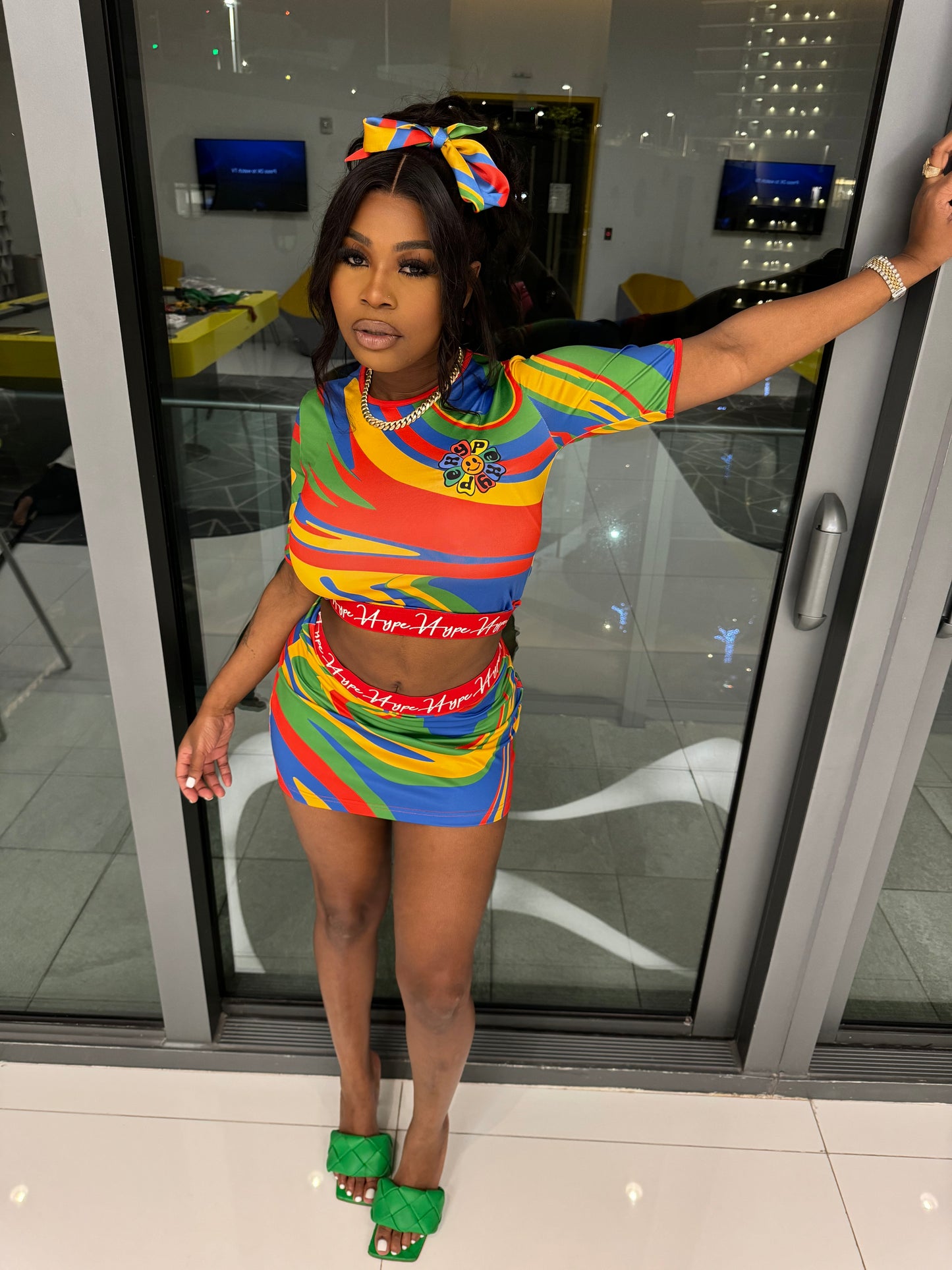 Hype tingZ skirt set