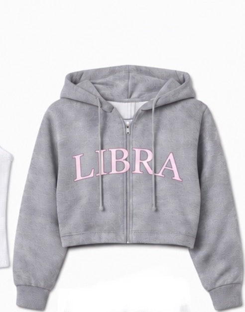 Libra cropped jacket preorder