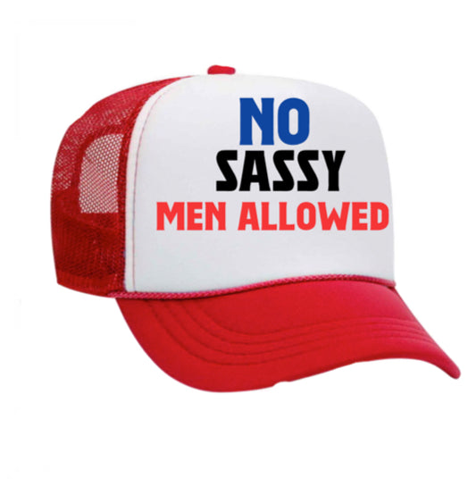 No sassy men hat