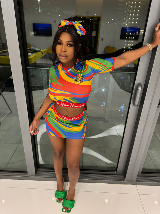 Hype tingZ skirt set