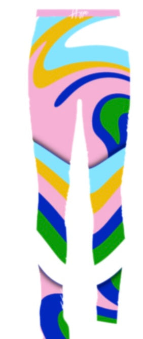 Hype vibes Mesh leggings