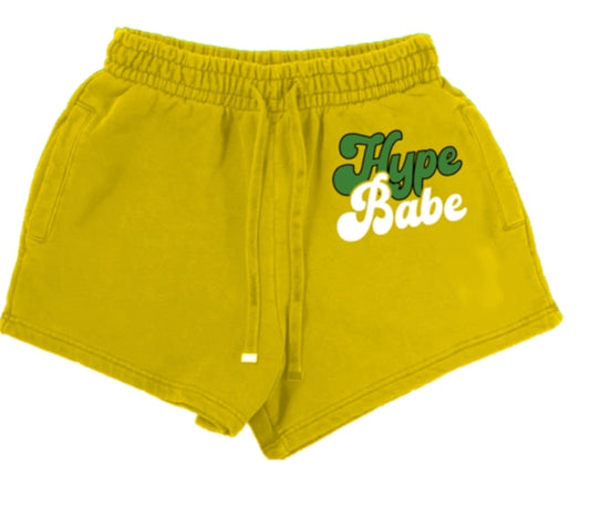 Pineapple babe shorts